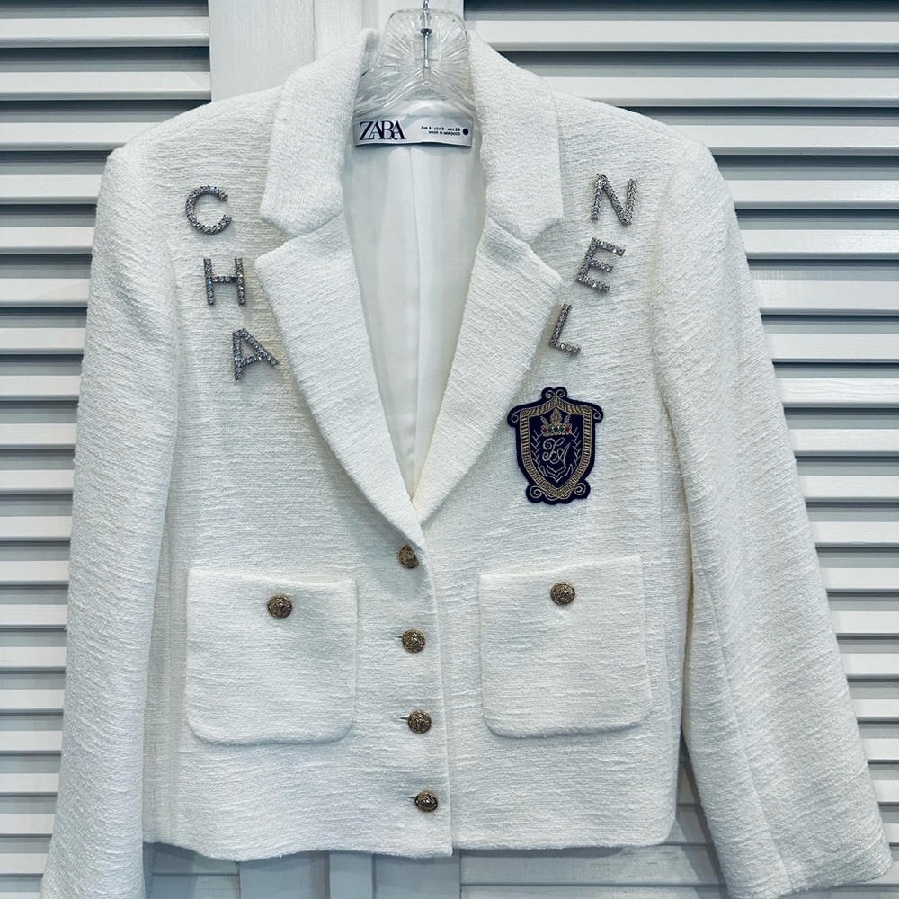 Zara Crested Blazer